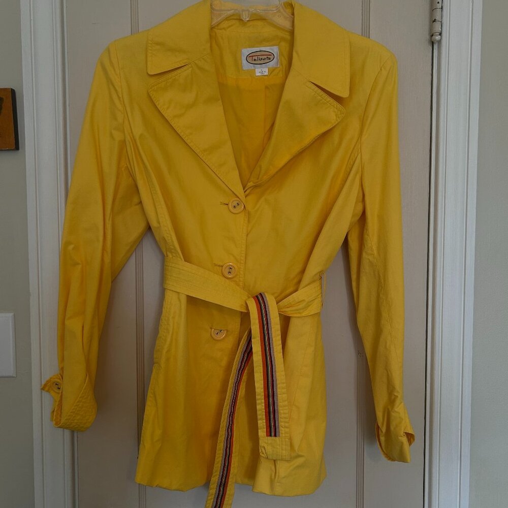 Talbot's Yellow Raincoat